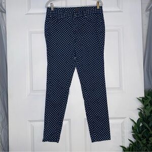 JAG Skinny Polka Dot Navy Blue & White Jeans Fits Size 8-12?